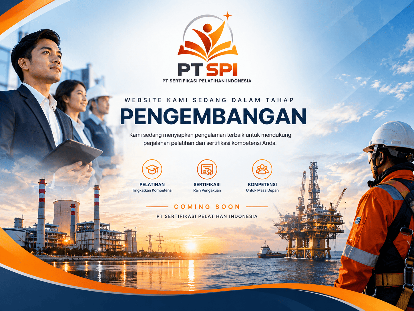 PT Sertifikasi Pelatihan Indonesia - Website sedang dalam tahap pengembangan